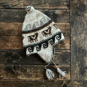 Vintage Alpaca Knitted Hat